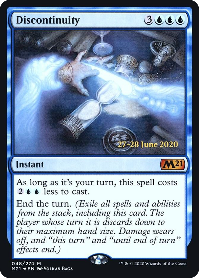 0048 Discontinuity M Prerelease Cards