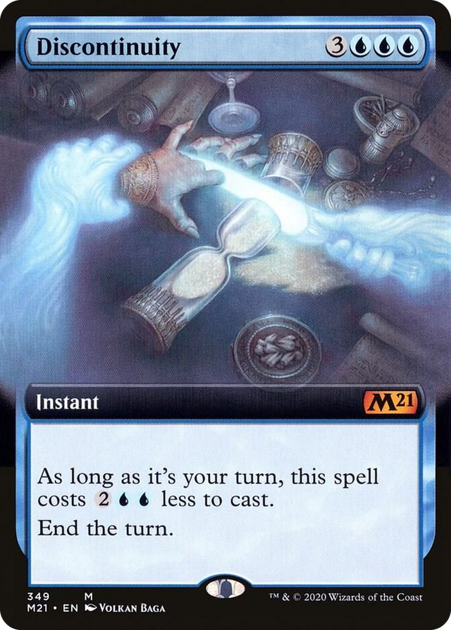0349 Discontinuity (Extended Art) M Core Set 2021