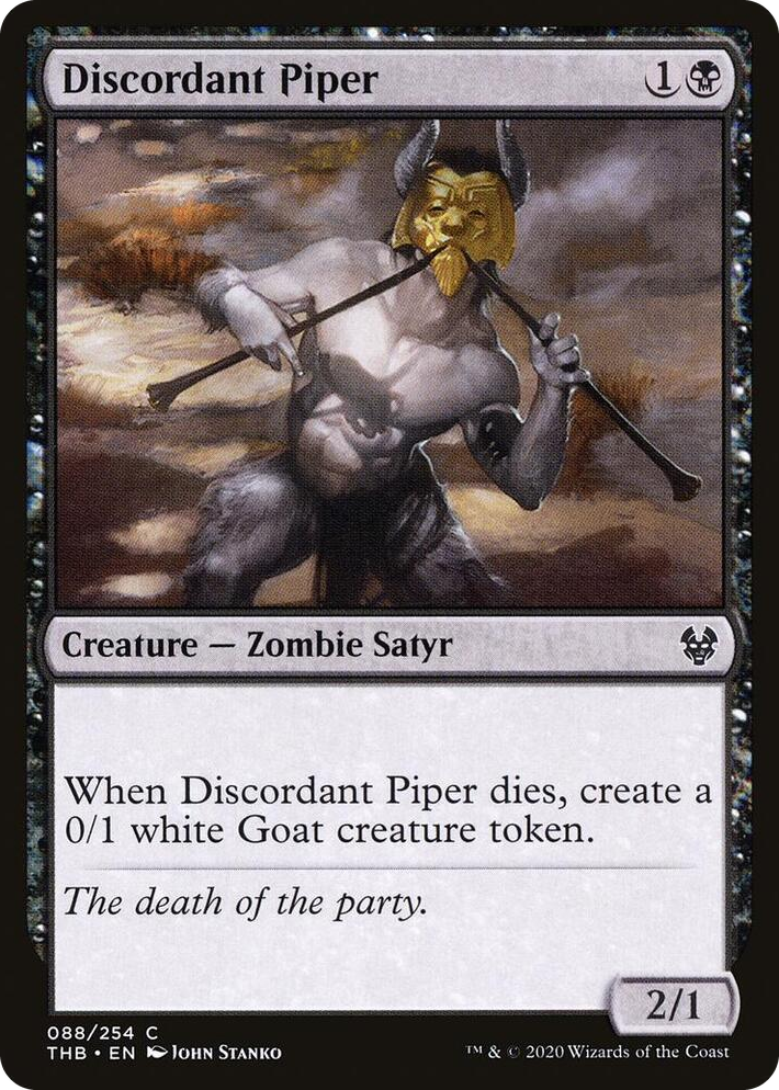 0088 Discordant Piper C Theros Beyond Death