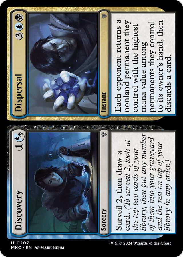 0207 Discovery // Dispersal U Commander: Murders at Karlov Manor