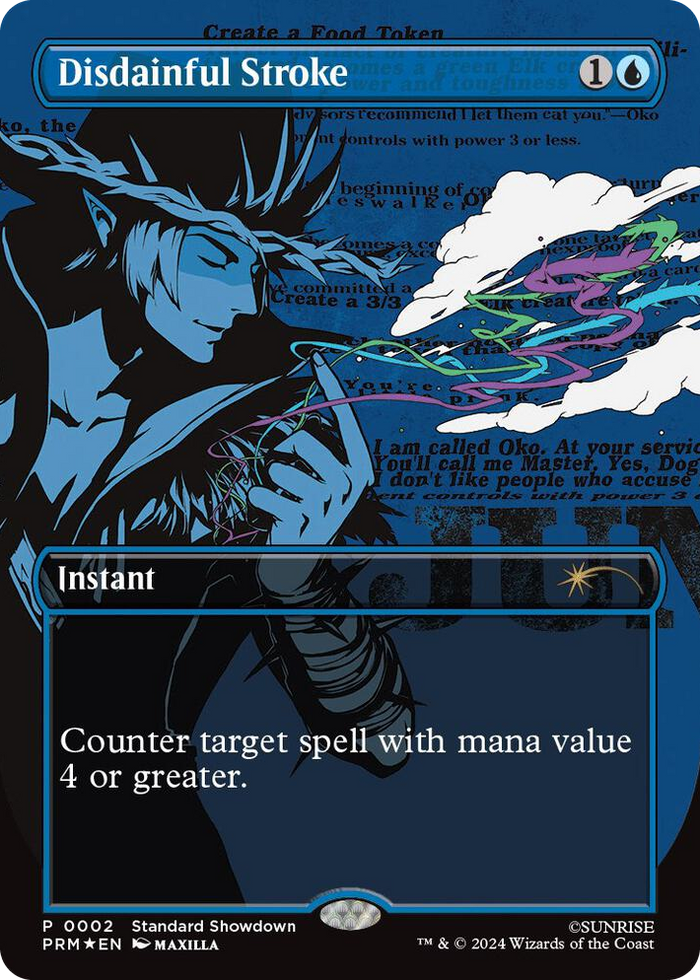Disdainful Stroke #2 P - Standard Showdown Promos Pokemon card