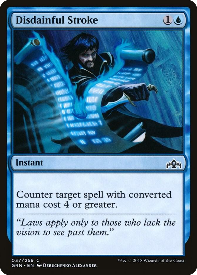 0037 Disdainful Stroke C Guilds of Ravnica