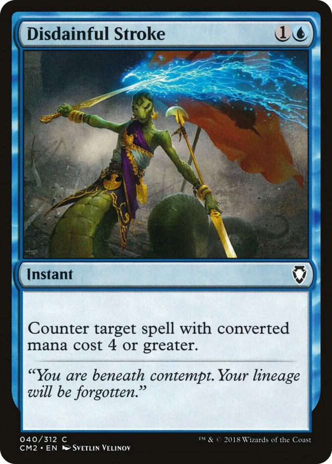 0040 Disdainful Stroke C Commander Anthology Volume II