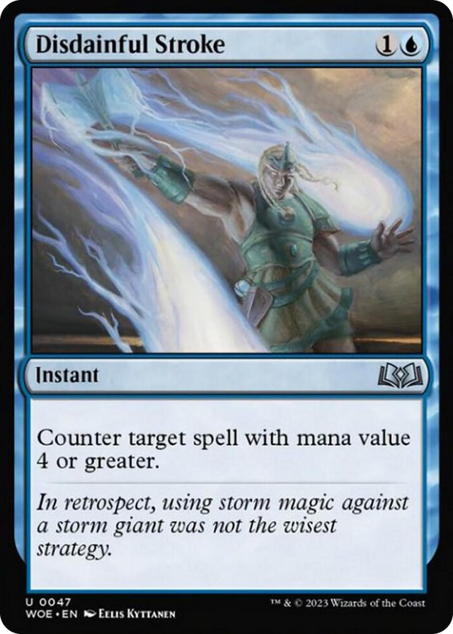 0047 Disdainful Stroke U Wilds of Eldraine