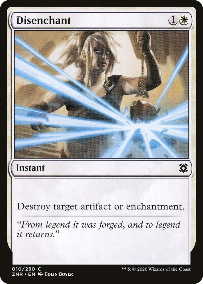 0010 Disenchant C Zendikar Rising