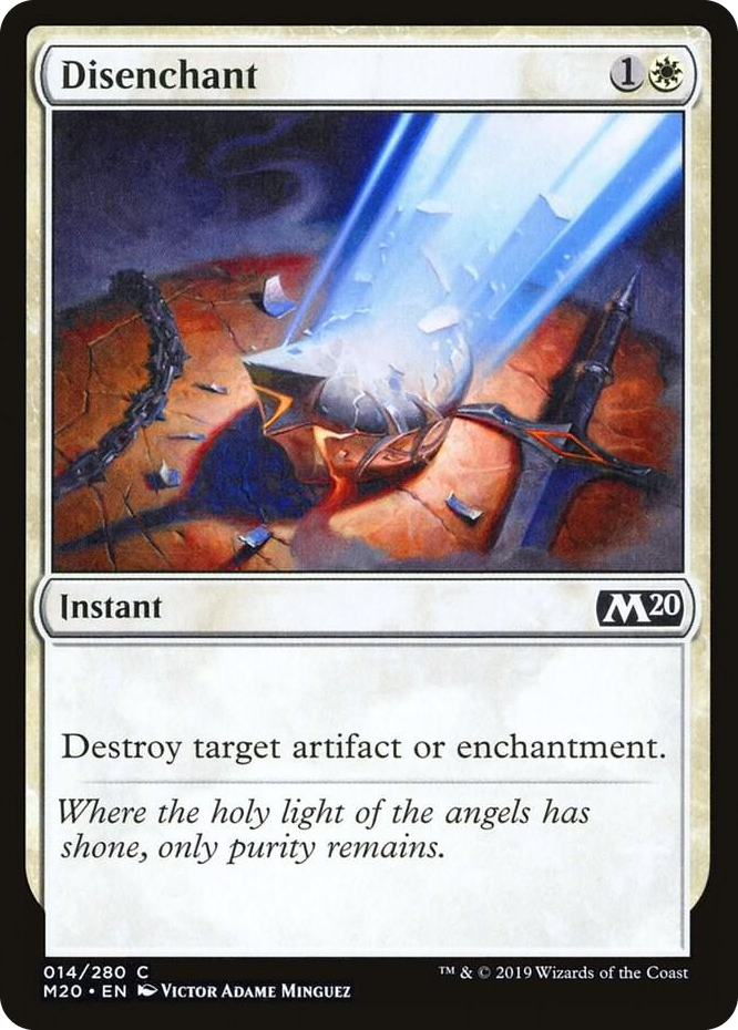 0014 Disenchant C Core Set 2020