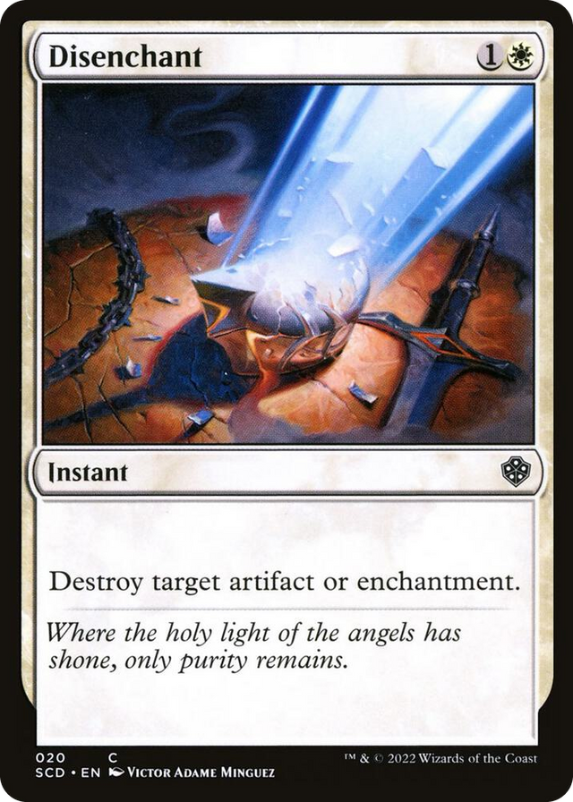 0020 Disenchant C Starter Commander Decks