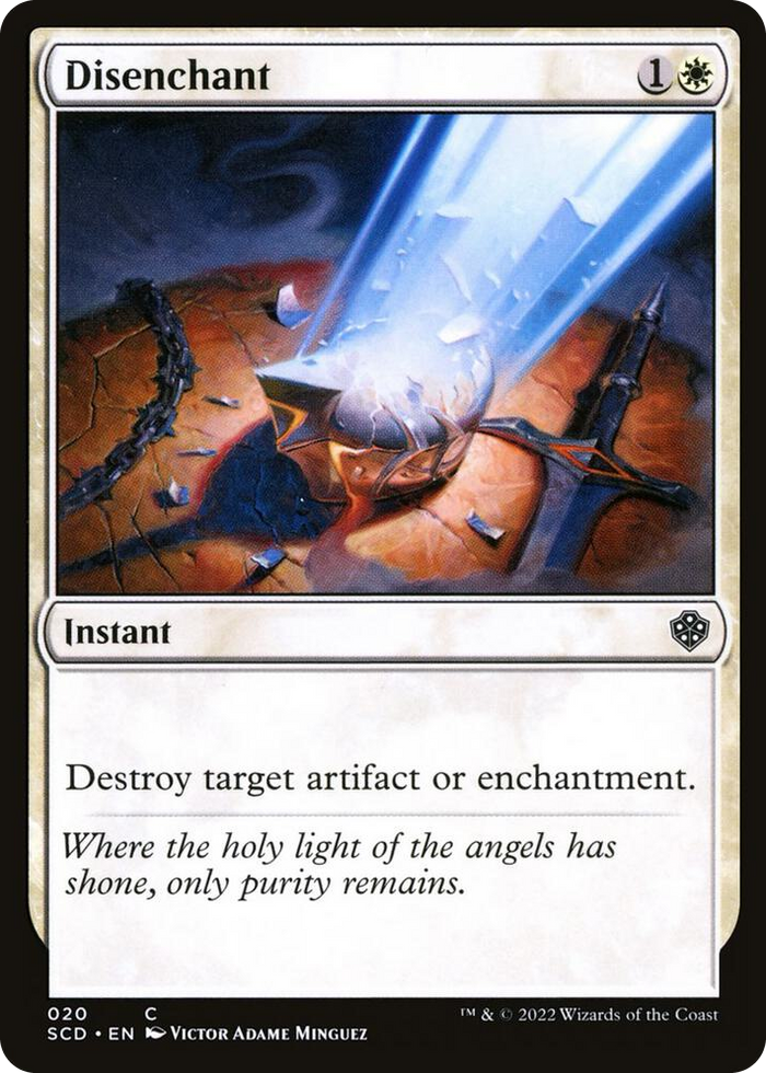Disenchant #20 C - Starter Commander Decks Pokemon card