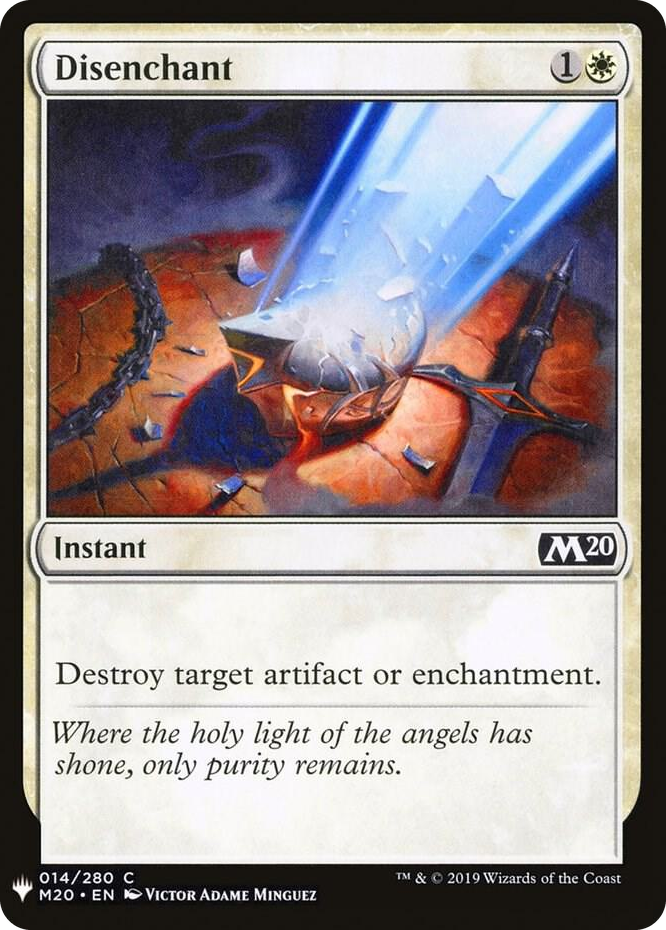 Disenchant (M20) #14 C - The List Reprints Pokemon card