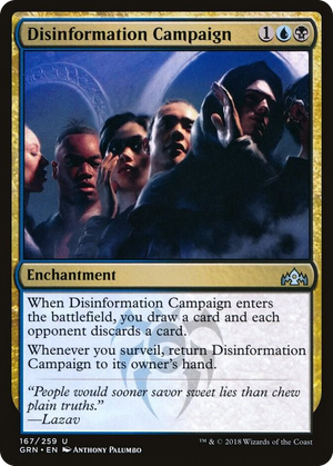 0167 Disinformation Campaign U Guilds of Ravnica