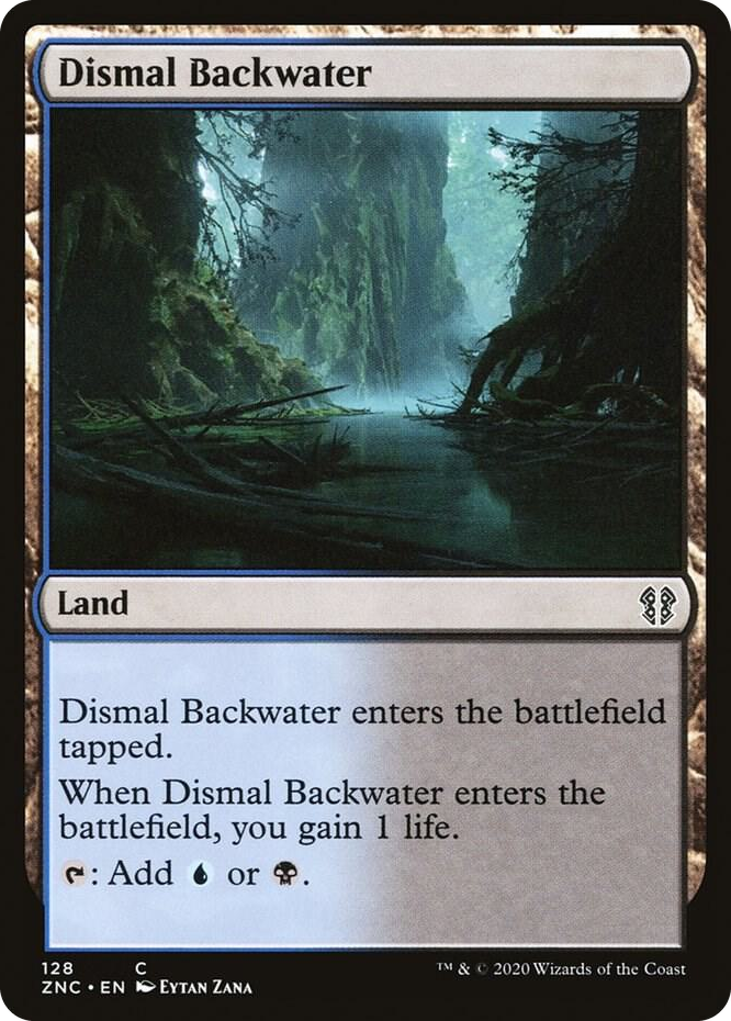 0128 Dismal Backwater C Commander: Zendikar Rising