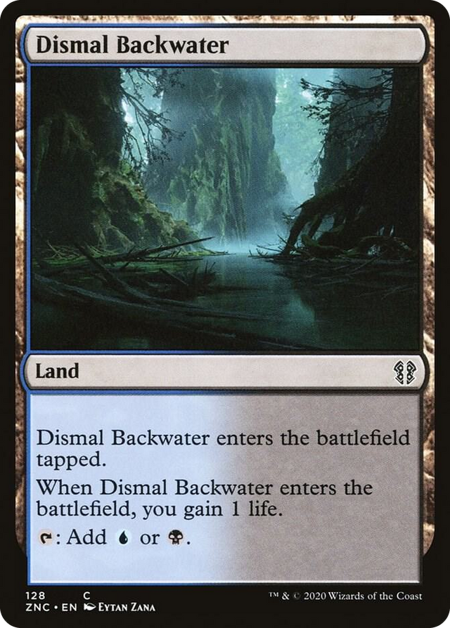 0128 Dismal Backwater C Commander: Zendikar Rising