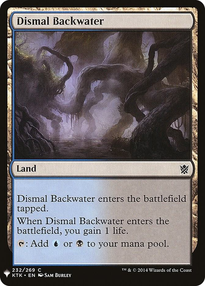 Dismal Backwater #232 C - The List Reprints Pokemon card
