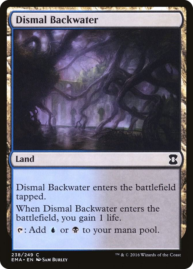 Dismal Backwater #238 C - Eternal Masters Pokemon card