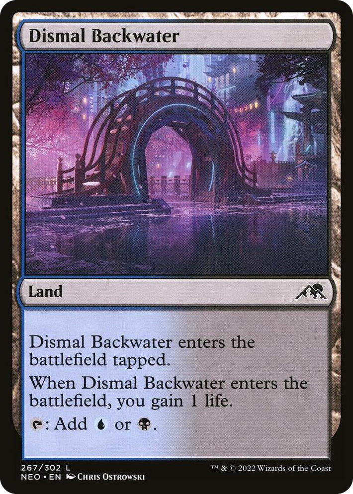 0267 Dismal Backwater L Kamigawa: Neon Dynasty
