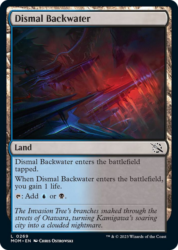 Dismal Backwater #269 C - March of the Machine Pokemon card