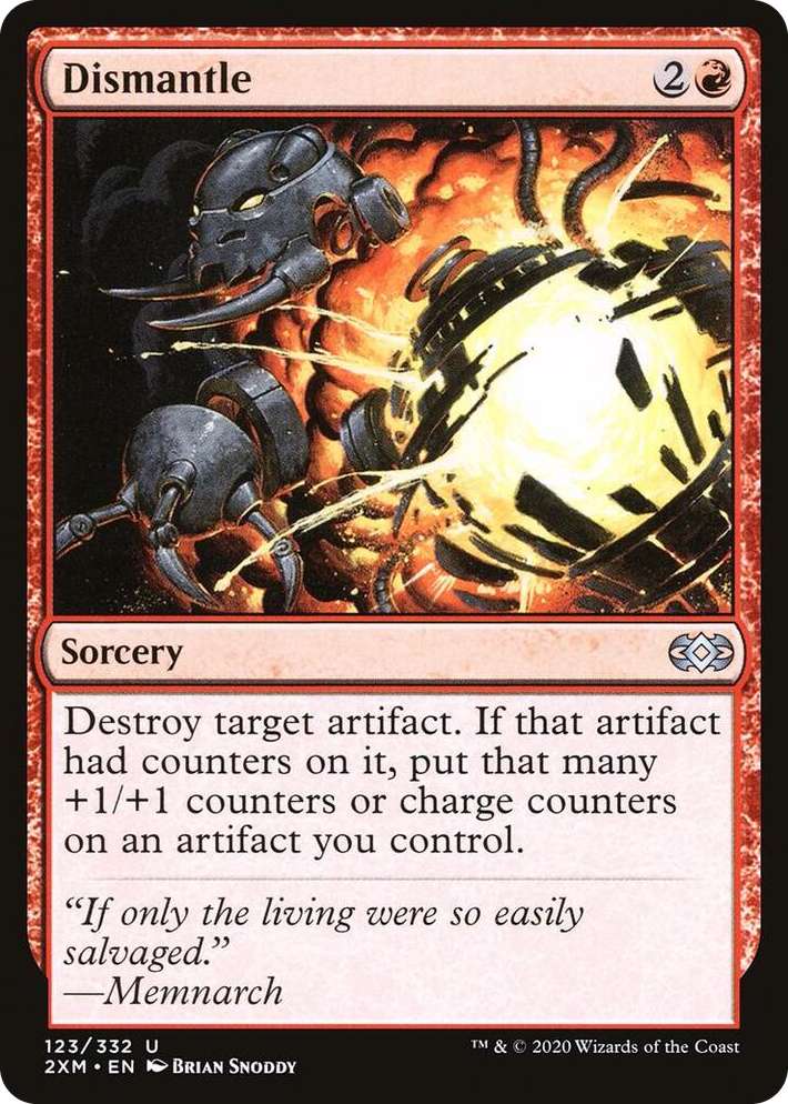 0123 Dismantle U Double Masters