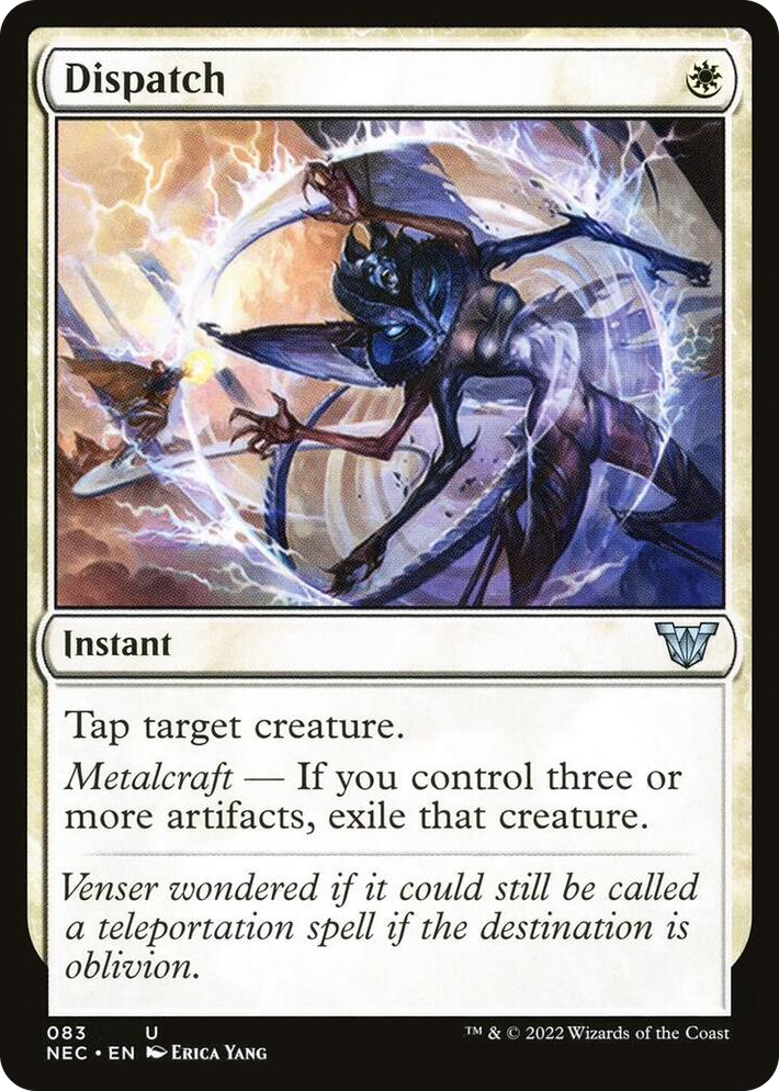 0083 Dispatch U Commander: Kamigawa: Neon Dynasty