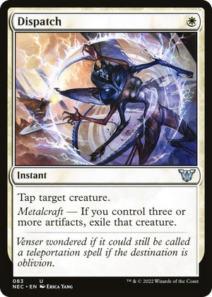 0083 Dispatch U Commander: Kamigawa: Neon Dynasty