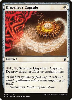 0064 Dispeller's Capsule C Commander 2016