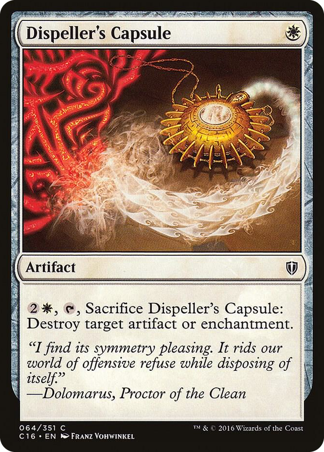 Dispeller's Capsule #64 C - Commander 2016 Pokemon card