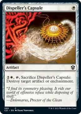 0089 Dispeller's Capsule C Commander 2021