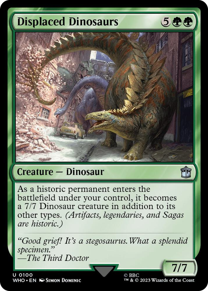 0100 Displaced Dinosaurs U Universes Beyond: Doctor Who