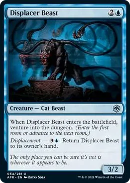 0054 Displacer Beast U Adventures in the Forgotten Realms
