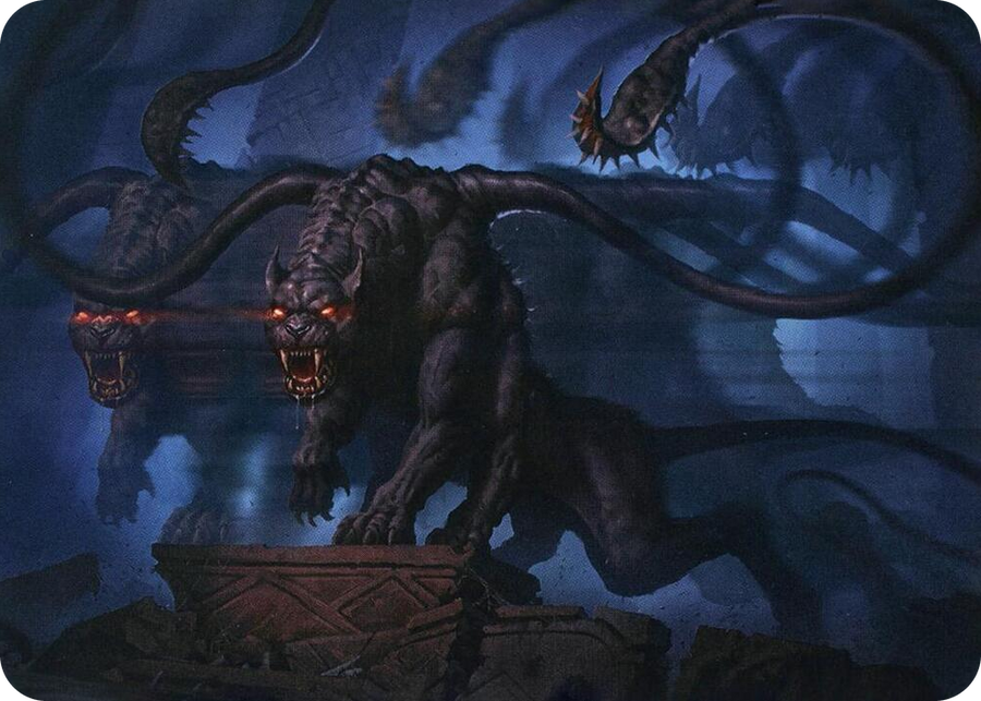 0008 Displacer Beast Art Card S Art Series: Adventures in the Forgotten Realms