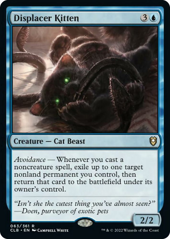 0063 Displacer Kitten R Commander Legends: Battle for Baldur's Gate