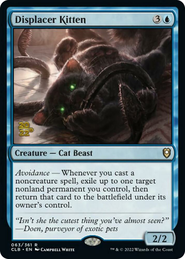 0063 Displacer Kitten R Prerelease Cards