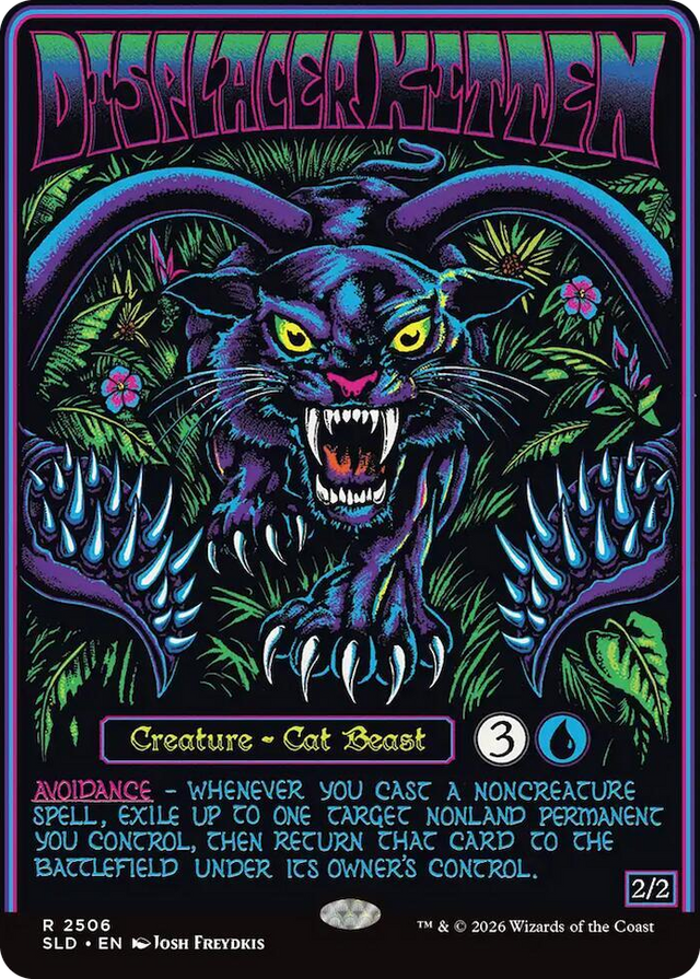 2506 Displacer Kitten R Secret Lair Drop Series