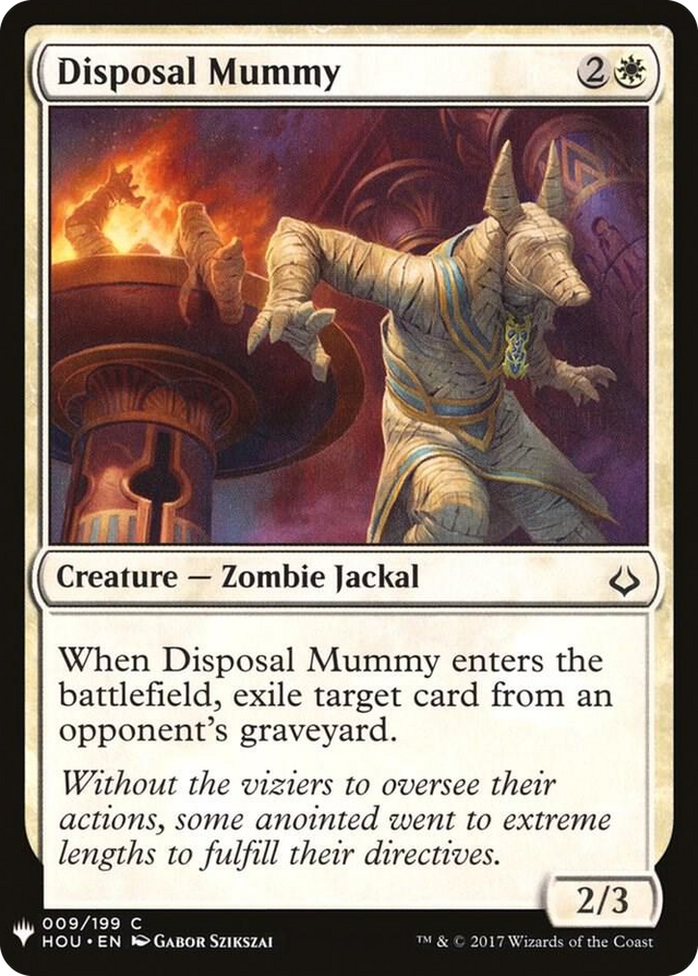 0009 Disposal Mummy C The List Reprints