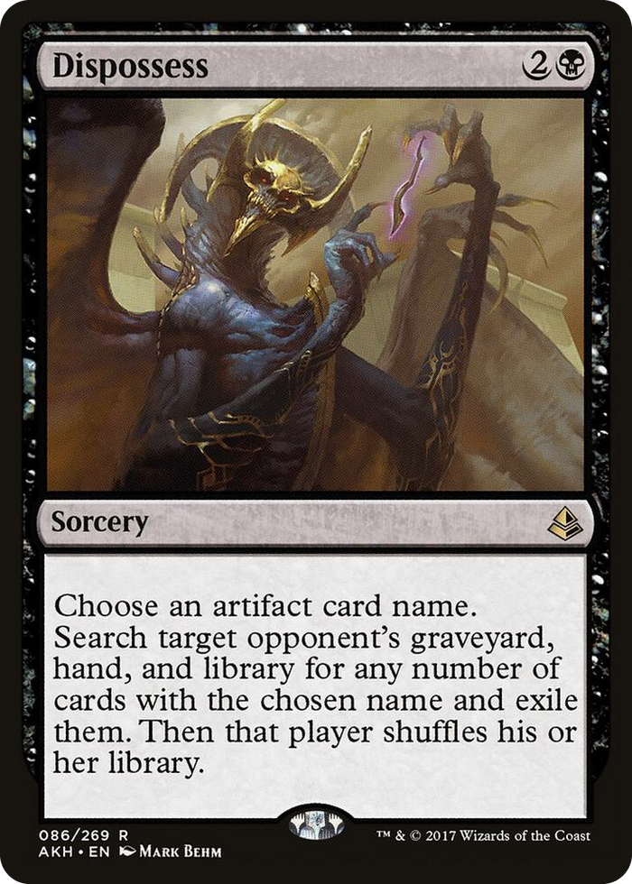 Dispossess #86 R - Amonkhet Pokemon card