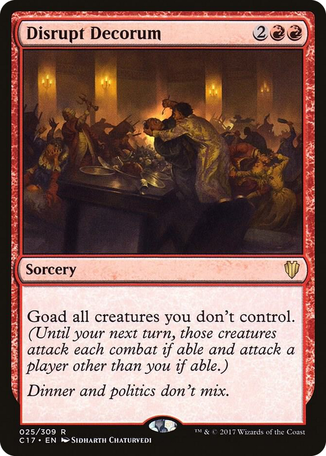 0025 Disrupt Decorum R Commander 2017