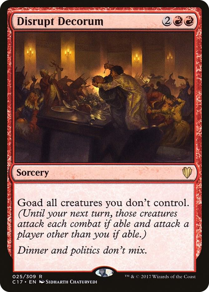 0025 Disrupt Decorum R Commander 2017
