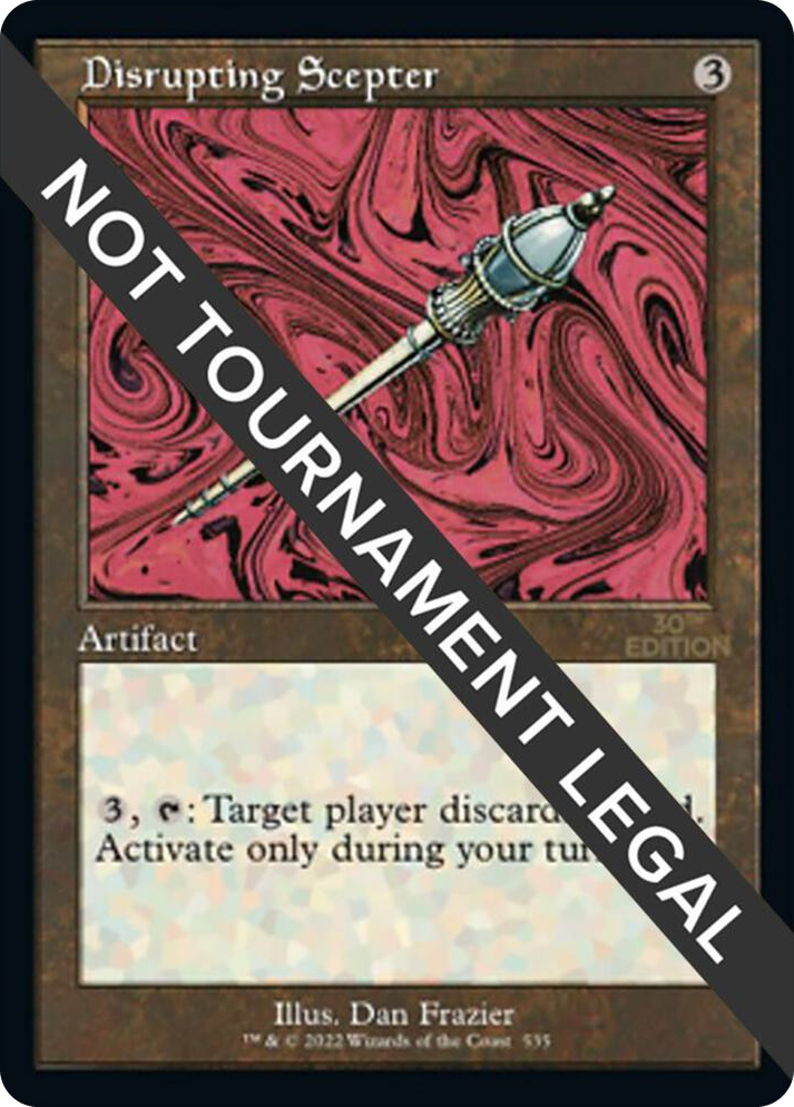 0535 Disrupting Scepter (Retro Frame) R 30th Anniversary Edition