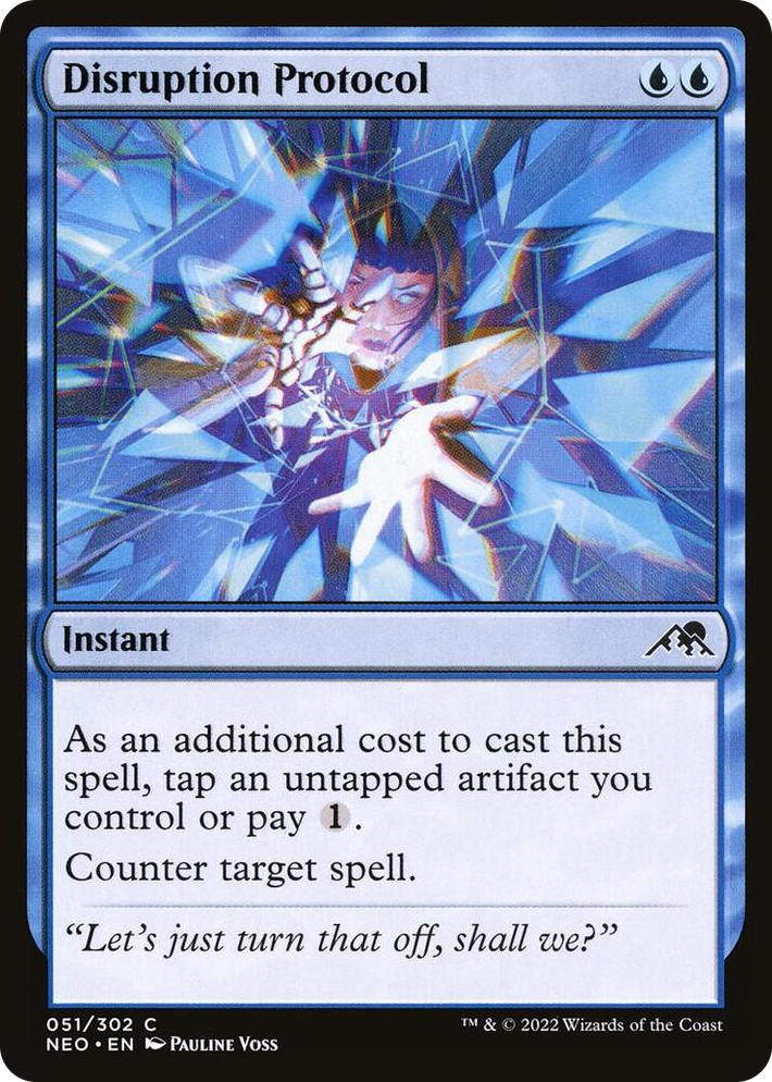 0051 Disruption Protocol C Kamigawa: Neon Dynasty