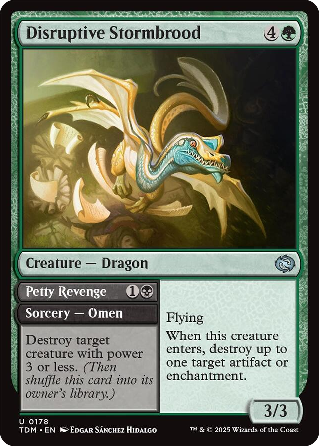 0178 Disruptive Stormbrood U Dragonstorm