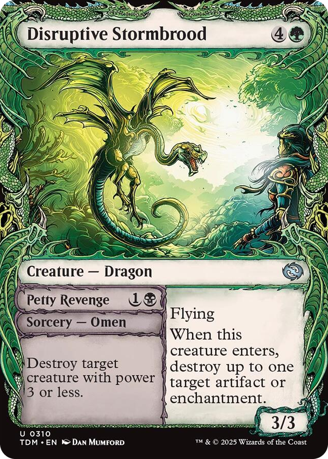 0310 Disruptive Stormbrood (Showcase) U Dragonstorm