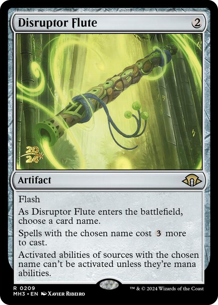 0209 Disruptor Flute R Prerelease Cards