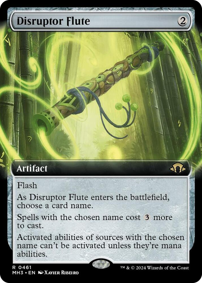 0461 Disruptor Flute (Extended Art) R Modern Horizons 3