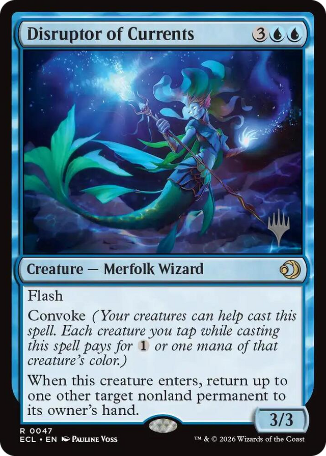 0047 Disruptor of Currents R Promo Pack: Lorwyn Eclipsed