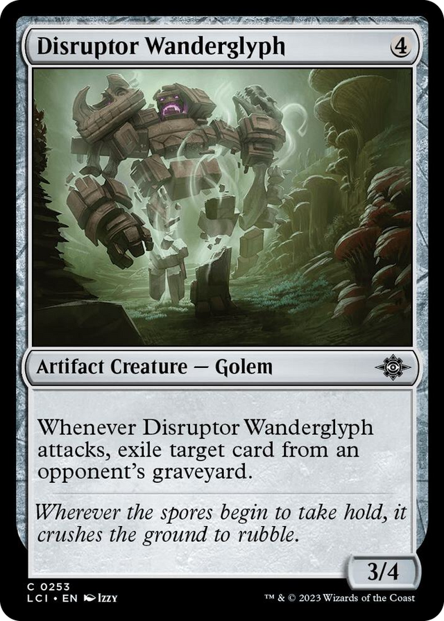 0253 Disruptor Wanderglyph C The Lost Caverns of Ixalan
