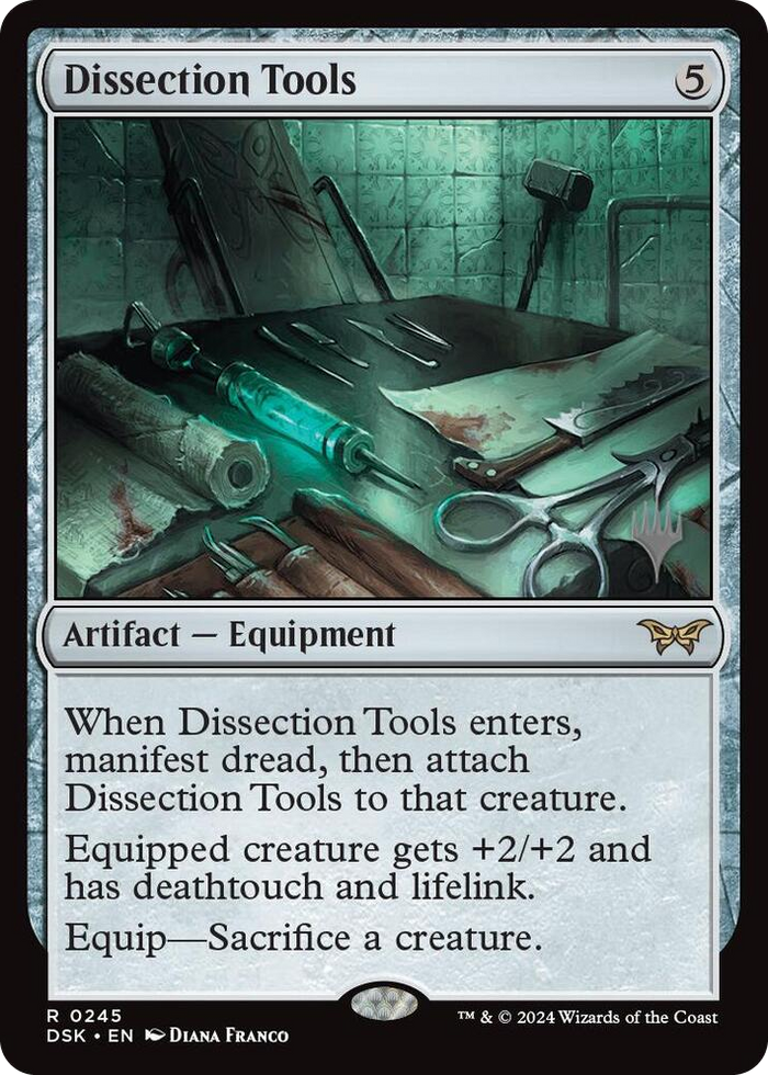 Dissection Tools #245 R - Promo Pack: Duskmourn: House of Horror Pokemon card
