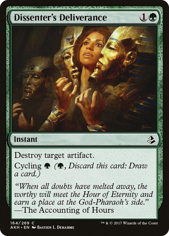 Dissenter's Deliverance #164 C - Amonkhet Pokemon card