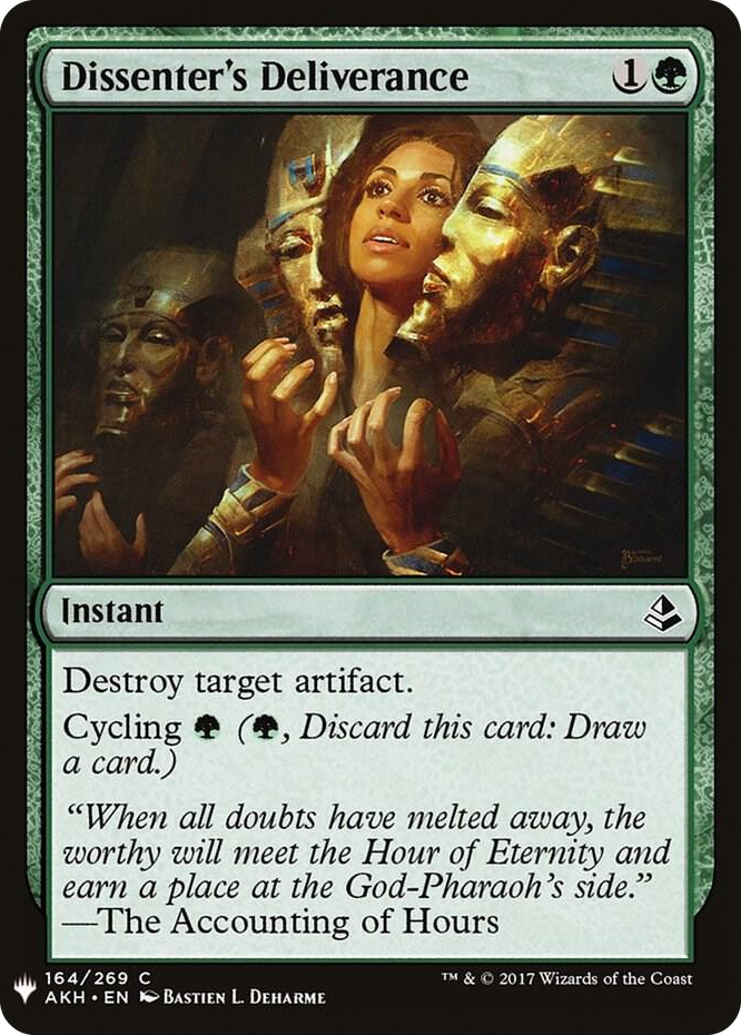 Dissenter's Deliverance #164 C - The List Reprints Pokemon card