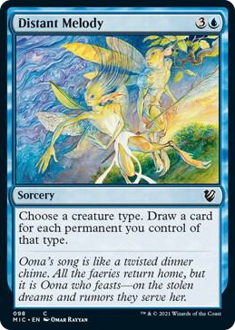 0098 Distant Melody C Commander: Innistrad: Midnight Hunt