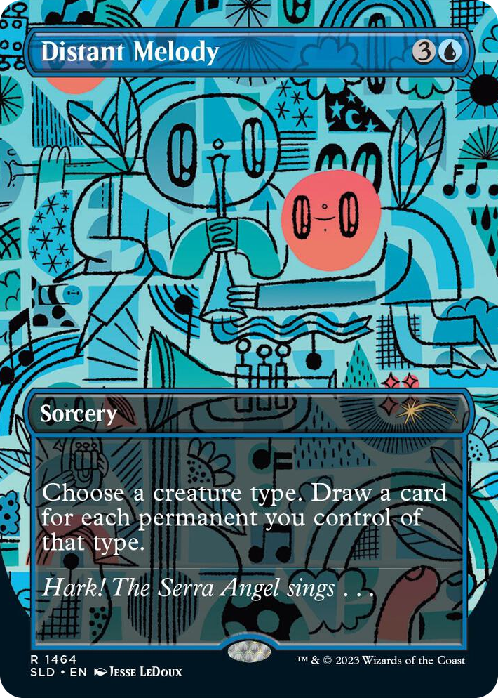1464 Distant Melody (1464) R Secret Lair Drop Series