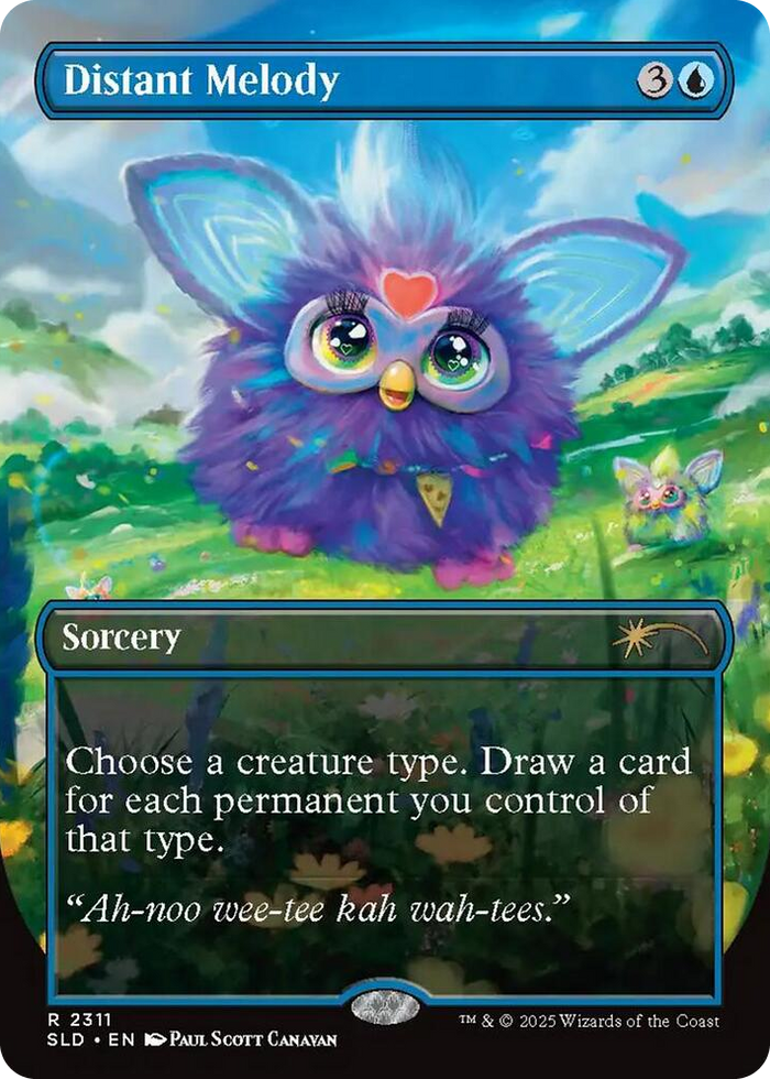 Distant Melody (2311) #2311 R - Secret Lair Drop Series Pokemon card